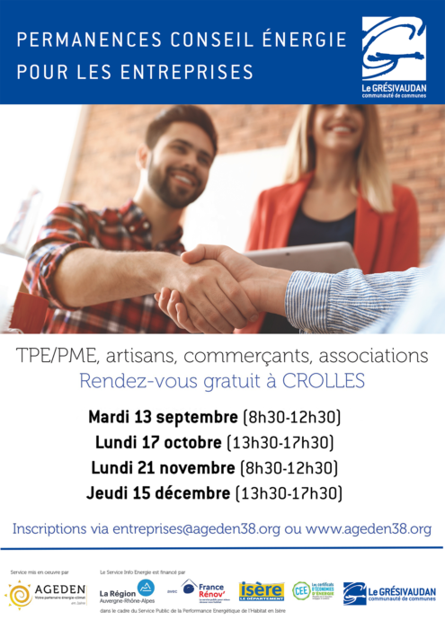 Le Grésivaudan propose des permanences conseil énergie pour les entreprises