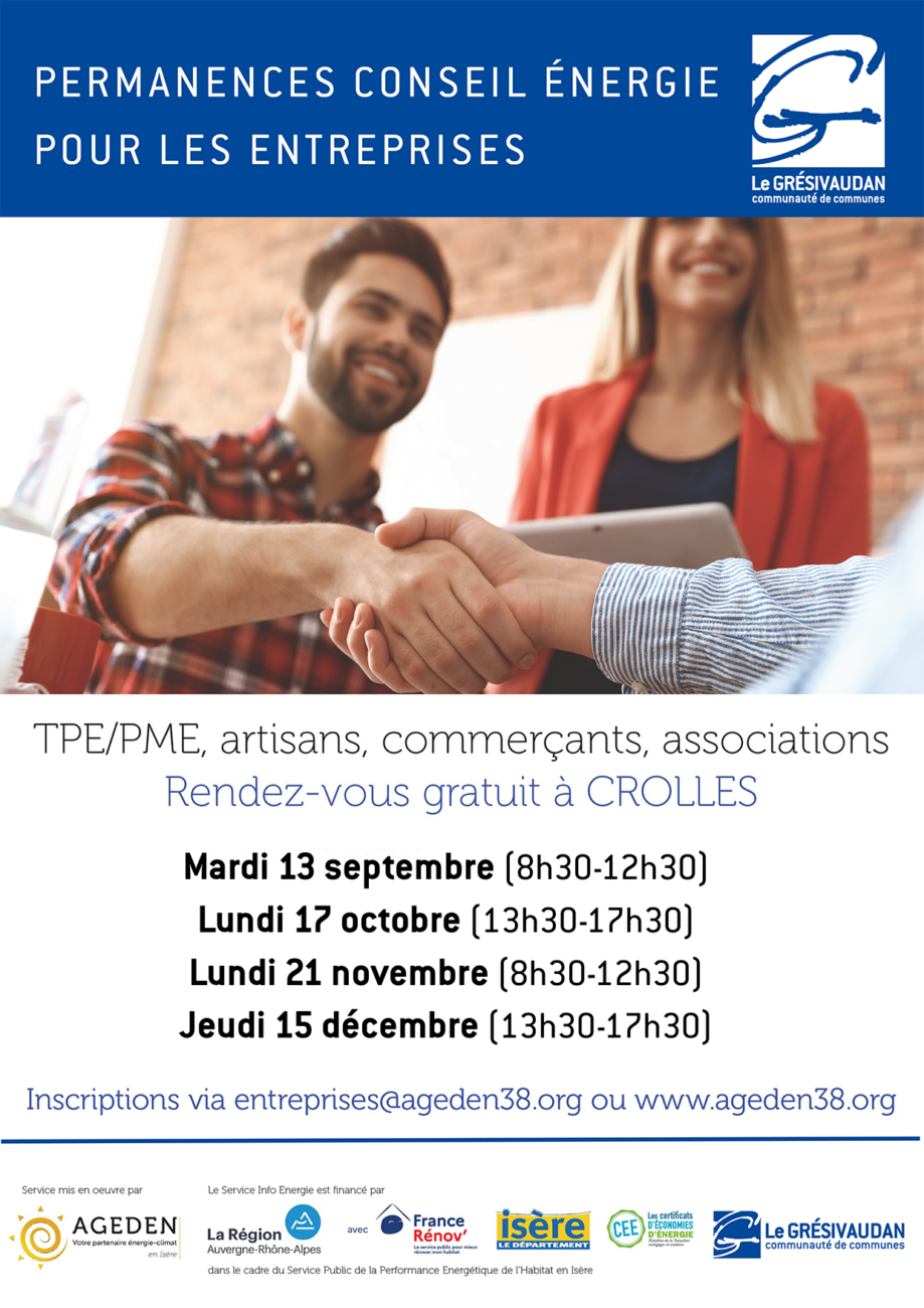 Le Grésivaudan propose des permanences conseil énergie pour les entreprises