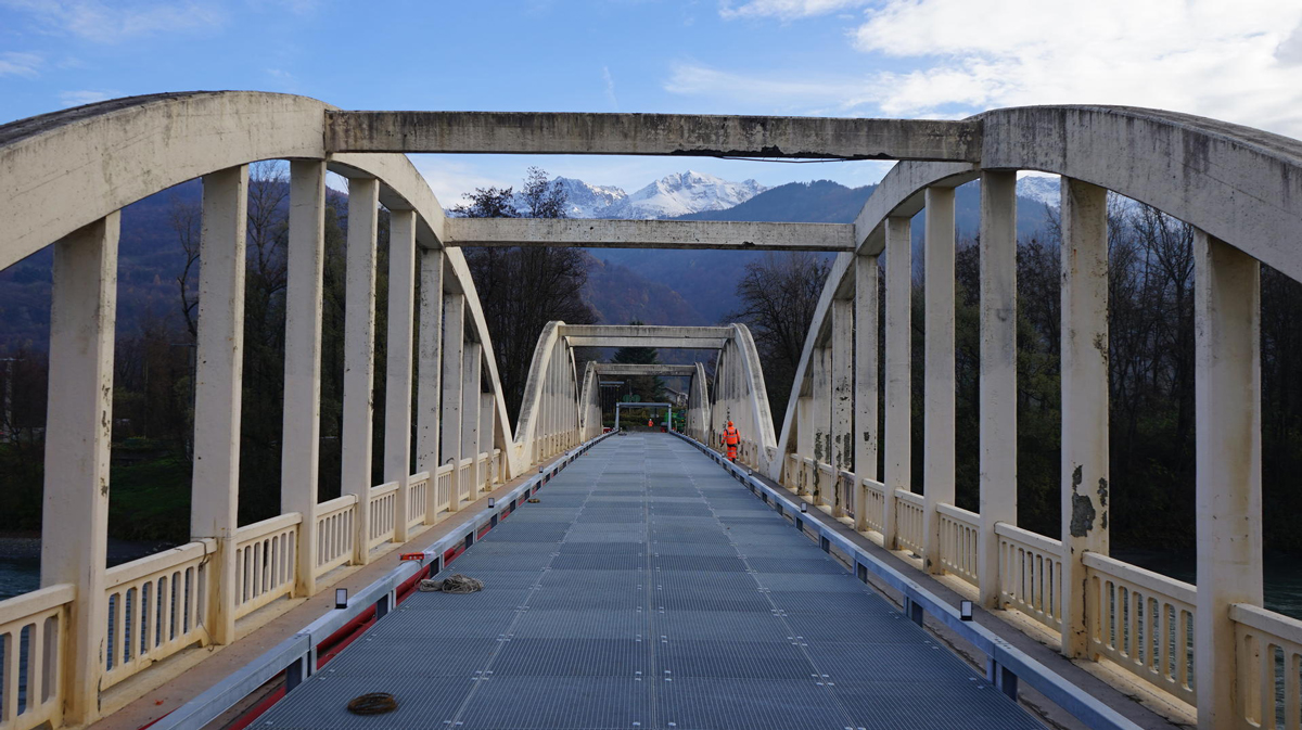 Réouverture du Pont de Brignoud – Mardi 13 Décembre à 11h