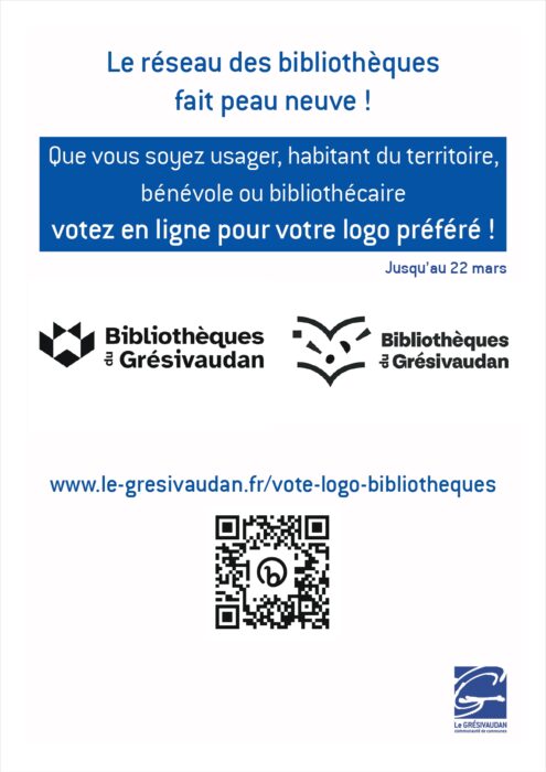 Le réseau des bibliothèques fait peau neuve : votez pour votre logo préféré !