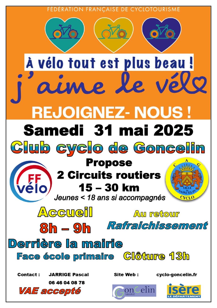 Journée Portes Ouvertes du CAG Cyclo