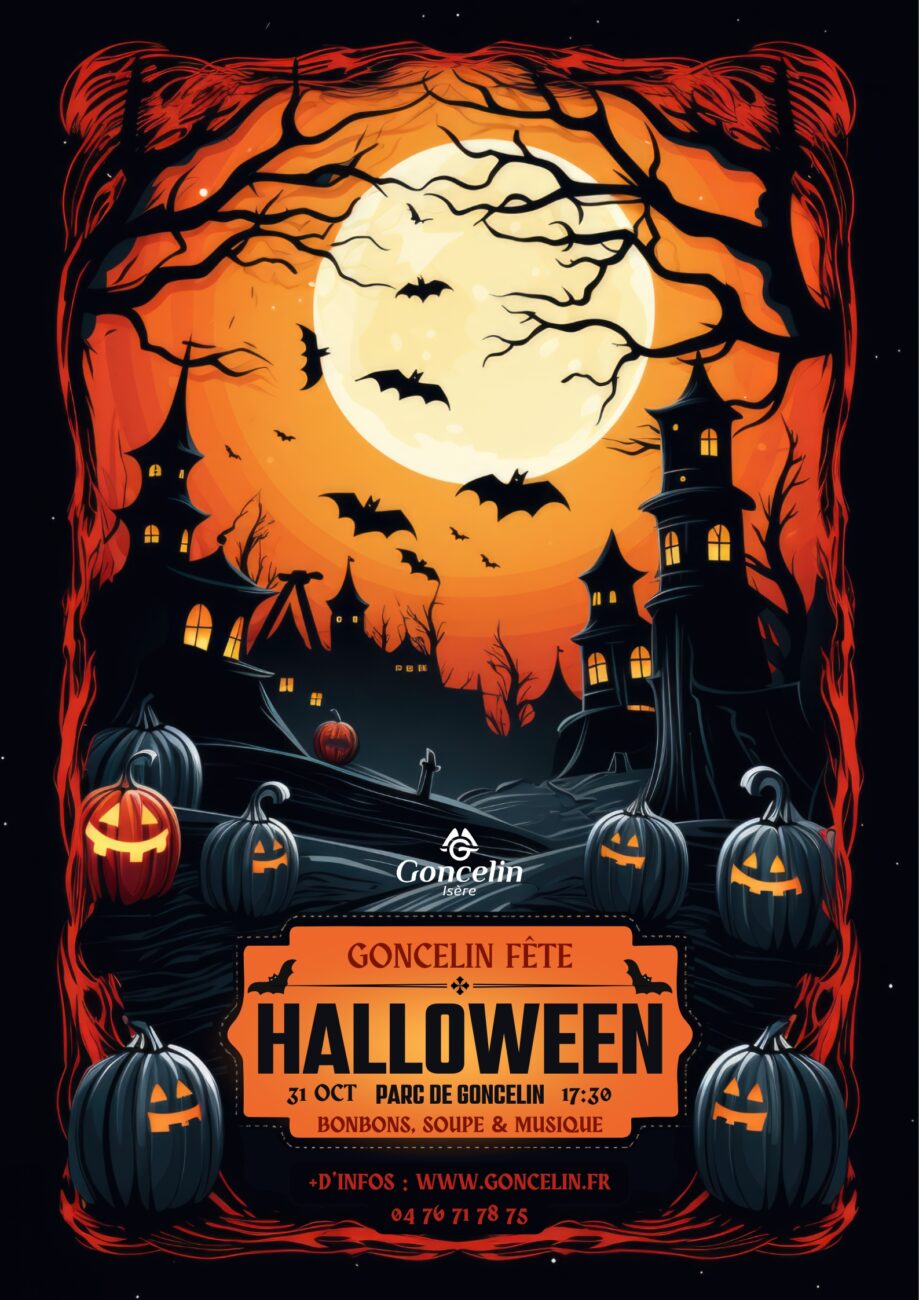 Fête d’Halloween – Rendez-vous au parc dès 17h30