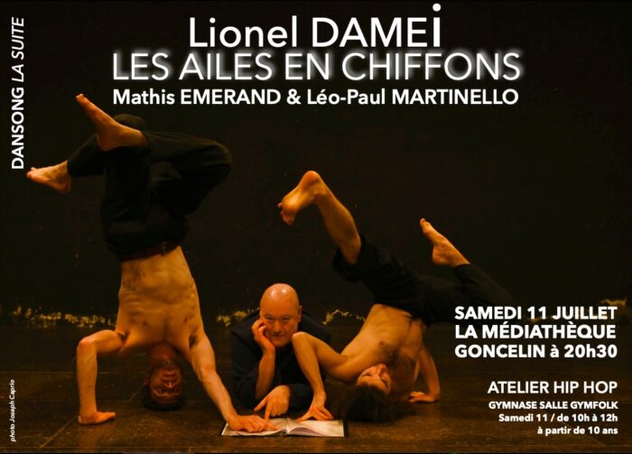 Lionel Damei de retour à la Médiathèque de Goncelin