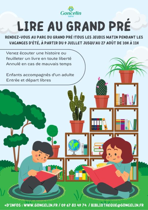Lire au Grand Pré