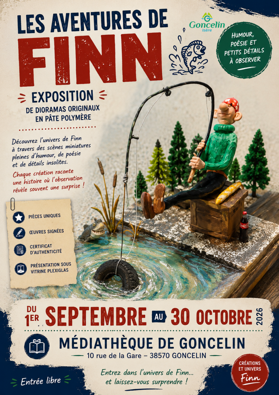 Exposition « Les aventures de Finn » : l&rsquo;art de la miniature à la Médiathèque